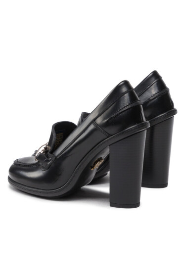 Tommy Hilfiger Обувки на ток Twist High Heel Loafer FW0FW06692 Черен - Mera.bg