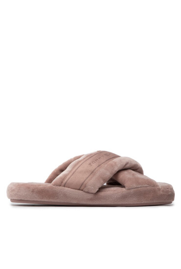 Tommy Hilfiger Пантофи Comfy Home Slippers With Straps FW0FW06587 Balanced Beige AE9 - Mera.bg