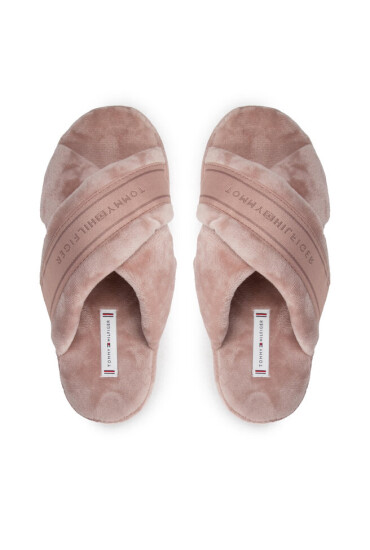 Tommy Hilfiger Пантофи Comfy Home Slippers With Straps FW0FW06587 Balanced Beige AE9 - Mera.bg