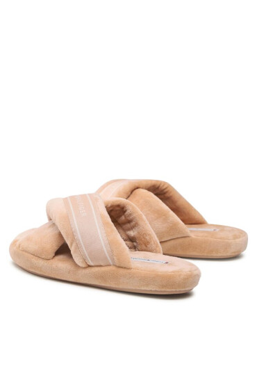 Tommy Hilfiger Пантофи Comfy Home Slippers With Straps FW0FW06888 Бежов - Mera.bg