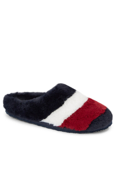 Tommy Hilfiger Пантофи Flag Fur Home Slipper FW0FW07432 Rwb 0GY - Mera.bg