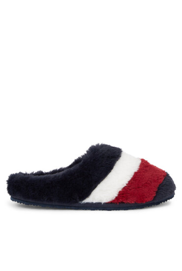 Tommy Hilfiger Пантофи Flag Fur Home Slipper FW0FW07432 Rwb 0GY - Mera.bg