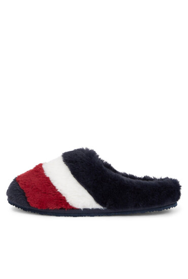 Tommy Hilfiger Пантофи Flag Fur Home Slipper FW0FW07432 Rwb 0GY - Mera.bg