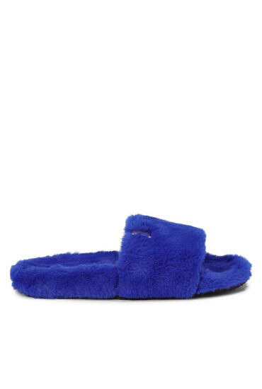 Tommy Hilfiger Пантофи Fur Home Slipper Slide FW0FW07663 Ultra Blue C66 - Mera.bg