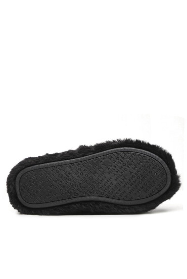 Tommy Hilfiger Пантофи Fur Home Slippers Wiht Straps FW0FW06889 Черен - Mera.bg