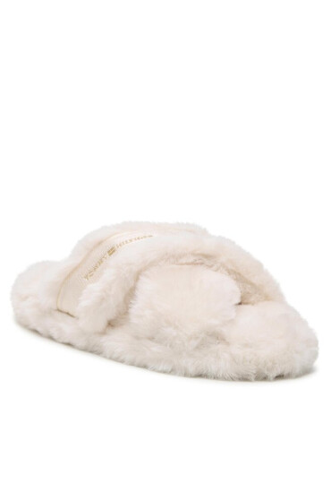 Tommy Hilfiger Пантофи Fur Home Slippers Wiht Straps FW0FW06889 Бежов - Mera.bg