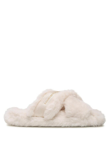 Tommy Hilfiger Пантофи Fur Home Slippers Wiht Straps FW0FW06889 Бежов - Mera.bg