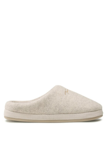 Tommy Hilfiger Пантофи Home Slipper Felt FW0FW06715 Beige Heather ADK - Mera.bg