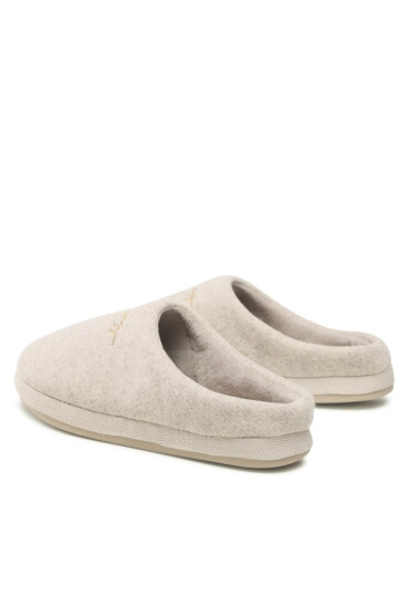 Tommy Hilfiger Пантофи Home Slipper Felt FW0FW06715 Beige Heather ADK - Mera.bg