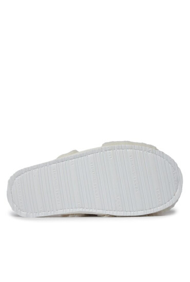 Tommy Hilfiger Пантофи Tommy Fur Hotel Slipper FW0FW07595 Ancient White YBH - Mera.bg