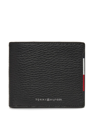 Tommy Hilfiger Портфейл Central Cc Flap And Coin AM0AM13515 Черен - Mera.bg