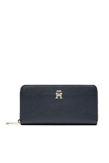 Tommy Hilfiger Портфейл Emblem AW0AW15181 Тъмносин - Mera.bg