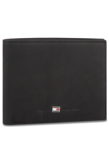 Tommy Hilfiger Портфейл Johnson Cc And Coin Pocket AM0AM82565/AM0AM00659 Черен - Mera.bg