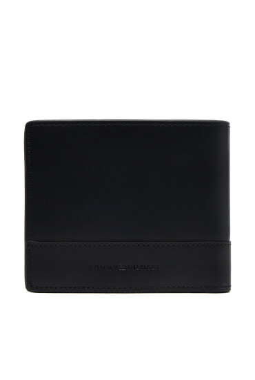 Tommy Hilfiger Портфейл Th Corp Cc And Coin AM0AM13245 Черен - Mera.bg