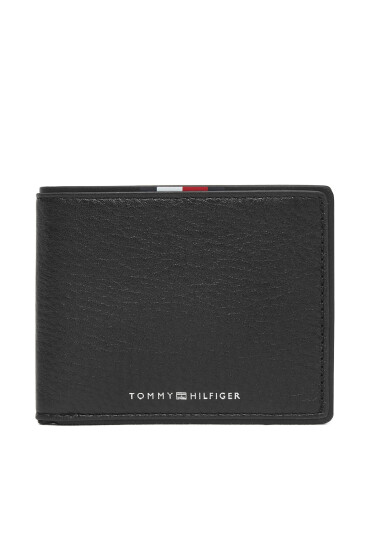 Tommy Hilfiger Портфейл Th Corp Mini Cc Wallet AM0AM13739 Черен - Mera.bg