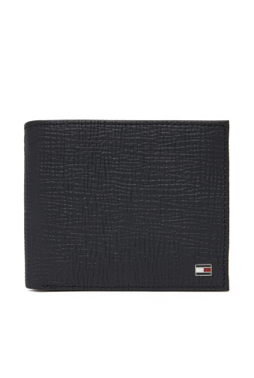 Tommy Hilfiger Портфейл Th Flag Cc & Coin AM0AM13709 Тъмносин - Mera.bg