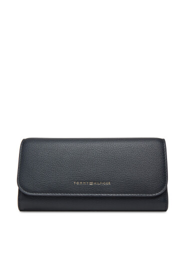 Tommy Hilfiger Портфейл Th Flag Lrg Flap AW0AW17734 Тъмносин - Mera.bg