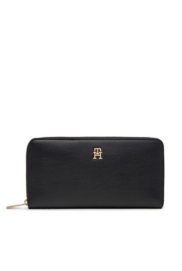 Tommy Hilfiger Портфейл Th Icon Lrg Za AW0AW17744 Черен - Mera.bg