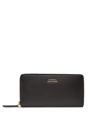 Tommy Hilfiger Портфейл Th Leather Slg Lrg Za AW0AW17498 Черен - Mera.bg