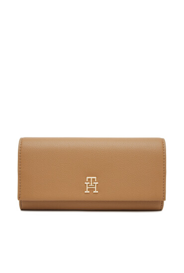 Tommy Hilfiger Портфейл Th Legacy Flap Lrg Wallet AW0AW17267 Кафяв - Mera.bg
