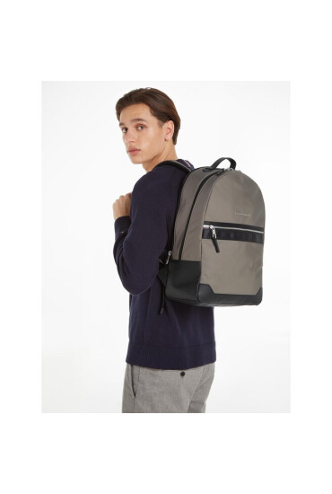 Tommy Hilfiger Раница Th Elevated Nylon Backpack AM0AM11573 Сив - Mera.bg