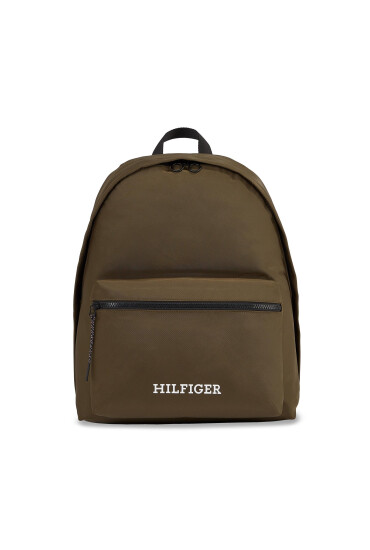 Tommy Hilfiger Раница Th Monotype Dome Backpack AM0AM12112 Зелен - Mera.bg