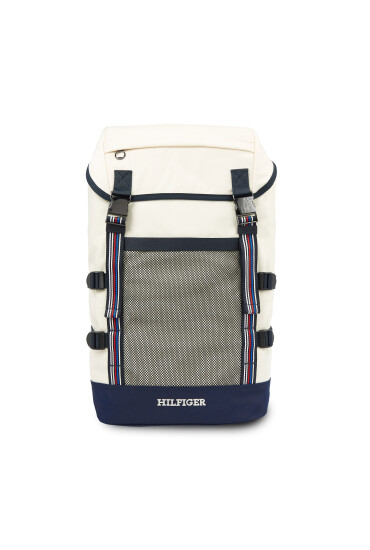 Tommy Hilfiger Раница Th Monotype Flap Backapck AM0AM12305 Екрю - Mera.bg