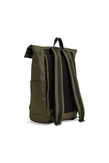 Tommy Hilfiger Раница Th Monotype Rolltop Backpack AM0AM11549 Зелен - Mera.bg