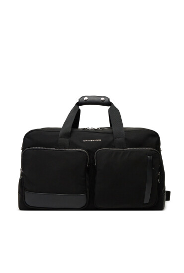 Tommy Hilfiger Сак Th Business Nylon Duffle AM0AM13382 Черен - Mera.bg