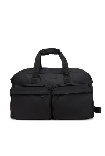 Tommy Hilfiger Сак Th Repreve Duffle AM0AM13362 Черен - Mera.bg