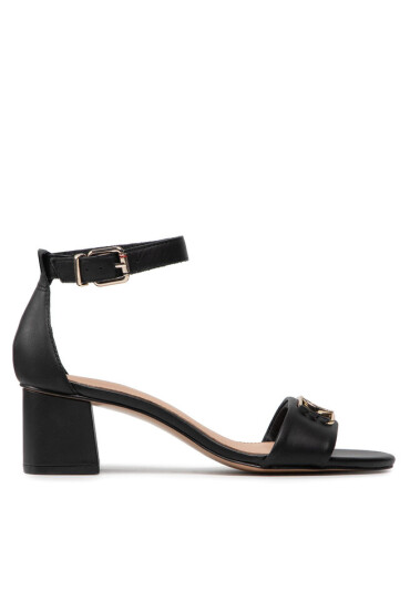 Tommy Hilfiger Сандали Hardware Mid Heel Sandal FW0FW06300 Black BDS - Mera.bg