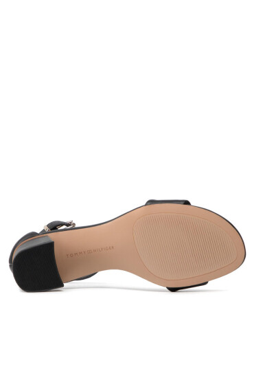 Tommy Hilfiger Сандали Hardware Mid Heel Sandal FW0FW06300 Black BDS - Mera.bg