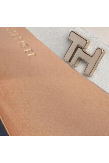 Tommy Hilfiger Сандали Iconic Flat Strappy Sandal FW0FW04873 Ivory YBI - Mera.bg