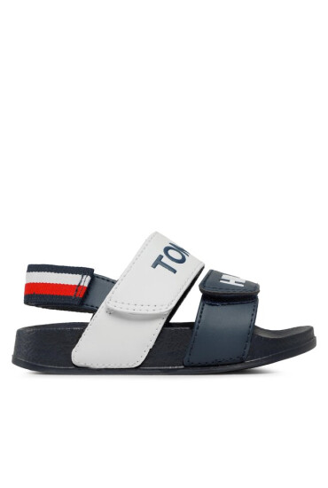 Tommy Hilfiger Сандали Logo Velcro Sandal T1B2-32925-1172 M Blue/White/Red Y004 - Mera.bg