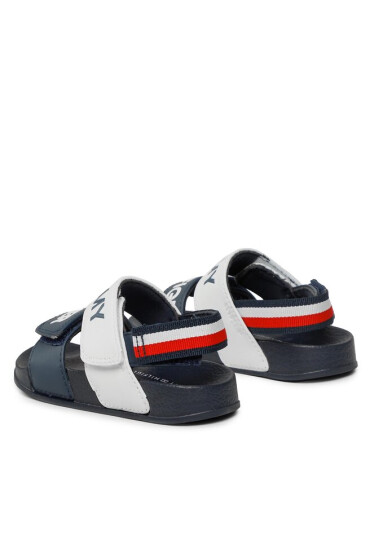 Tommy Hilfiger Сандали Logo Velcro Sandal T1B2-32925-1172 M Blue/White/Red Y004 - Mera.bg
