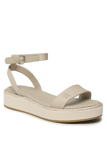 Tommy Hilfiger Сандали Rope Flatform FW0FW07019 Sandalwood RBT - Mera.bg
