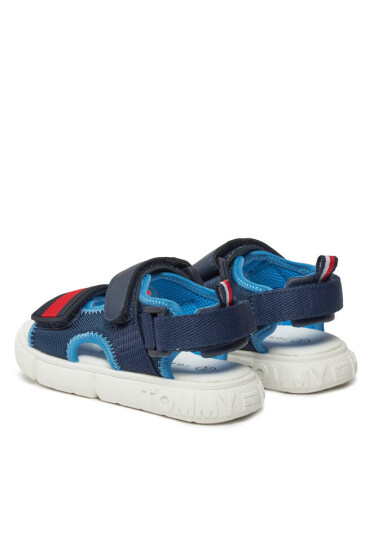 Tommy Hilfiger Сандали Velcro T1B2-33420-1591 S Тъмносин - Mera.bg
