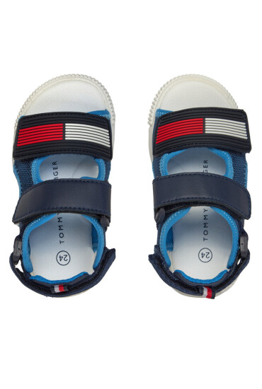Tommy Hilfiger Сандали Velcro T1B2-33420-1591 S Тъмносин - Mera.bg