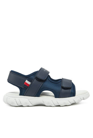 Tommy Hilfiger Сандали Velcro Sandal T1B2-33898-1591 S Тъмносин - Mera.bg