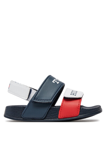 Tommy Hilfiger Сандали Velcro T1B2-33454-1172 M Цветен - Mera.bg