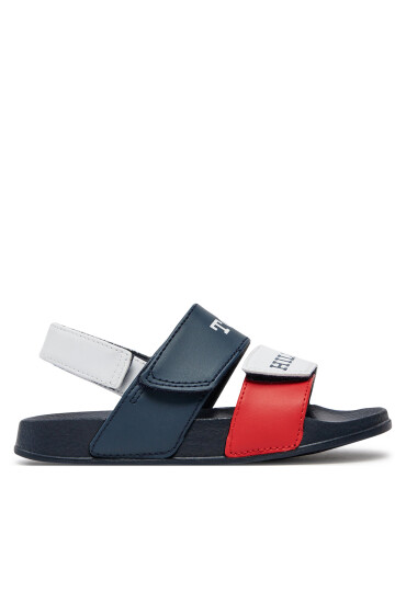 Tommy Hilfiger Сандали Velcro T1B2-33454-1172 S Цветен - Mera.bg