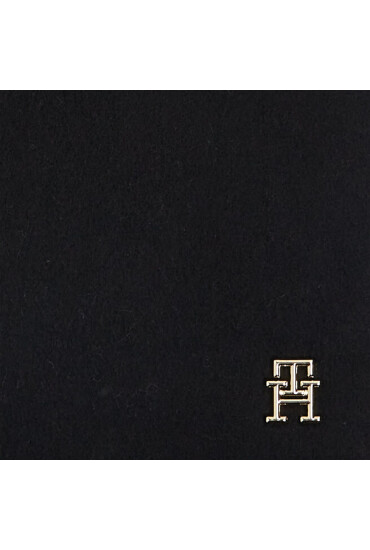 Tommy Hilfiger Зимен шал Cashmere Chic Woven Scarf AW0AW15344 Черен - Mera.bg