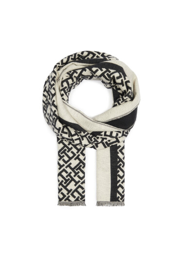 Tommy Hilfiger Шал Essential Chic Scarf AW0AW15789 Бежов - Mera.bg