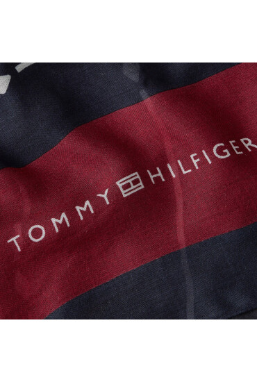 Tommy Hilfiger Шал Essential Flag Modal Scarf AW0AW15352 Space Blue DW6 - Mera.bg
