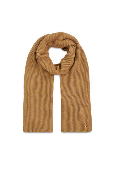 Tommy Hilfiger Зимен шал Essential Flag Scarf AW0AW15348 Бежов - Mera.bg