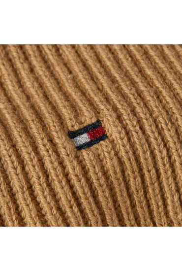 Tommy Hilfiger Зимен шал Essential Flag Scarf AW0AW15348 Бежов - Mera.bg