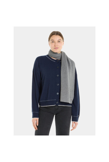 Tommy Hilfiger Зимен шал Essential Flag Scarf AW0AW15348 Сив - Mera.bg