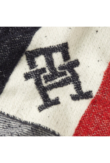 Tommy Hilfiger Зимен шал Limitless Chic Cb Scarf AW0AW15353 Тъмносин - Mera.bg