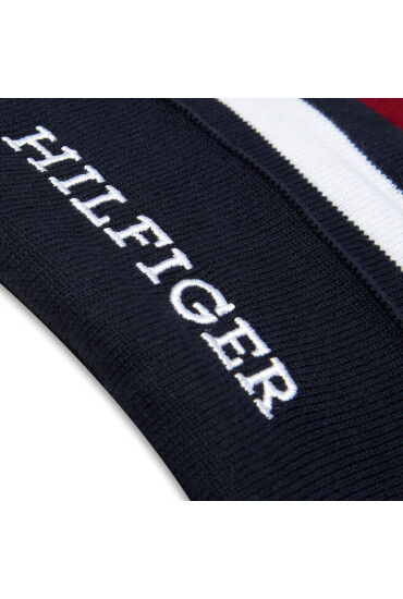 Tommy Hilfiger Шапка Corporate AU0AU01737 Тъмносин - Mera.bg