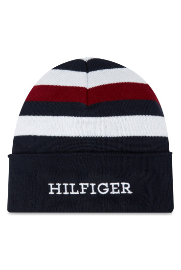 Tommy Hilfiger Шапка Corporate AU0AU01737 Тъмносин - Mera.bg